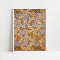 Bower (1880s) by William Morris – Art Print - Art print in white frame
