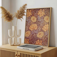 Framed Canvas - Framed canvas in a stylish interior setting