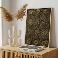Framed Canvas - Framed canvas in a stylish interior setting