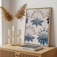 Framed Canvas - Framed canvas in a stylish interior setting