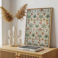 Framed Canvas - Framed canvas in a stylish interior setting
