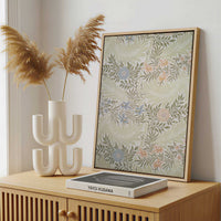 Framed Canvas - Framed canvas in a stylish interior setting