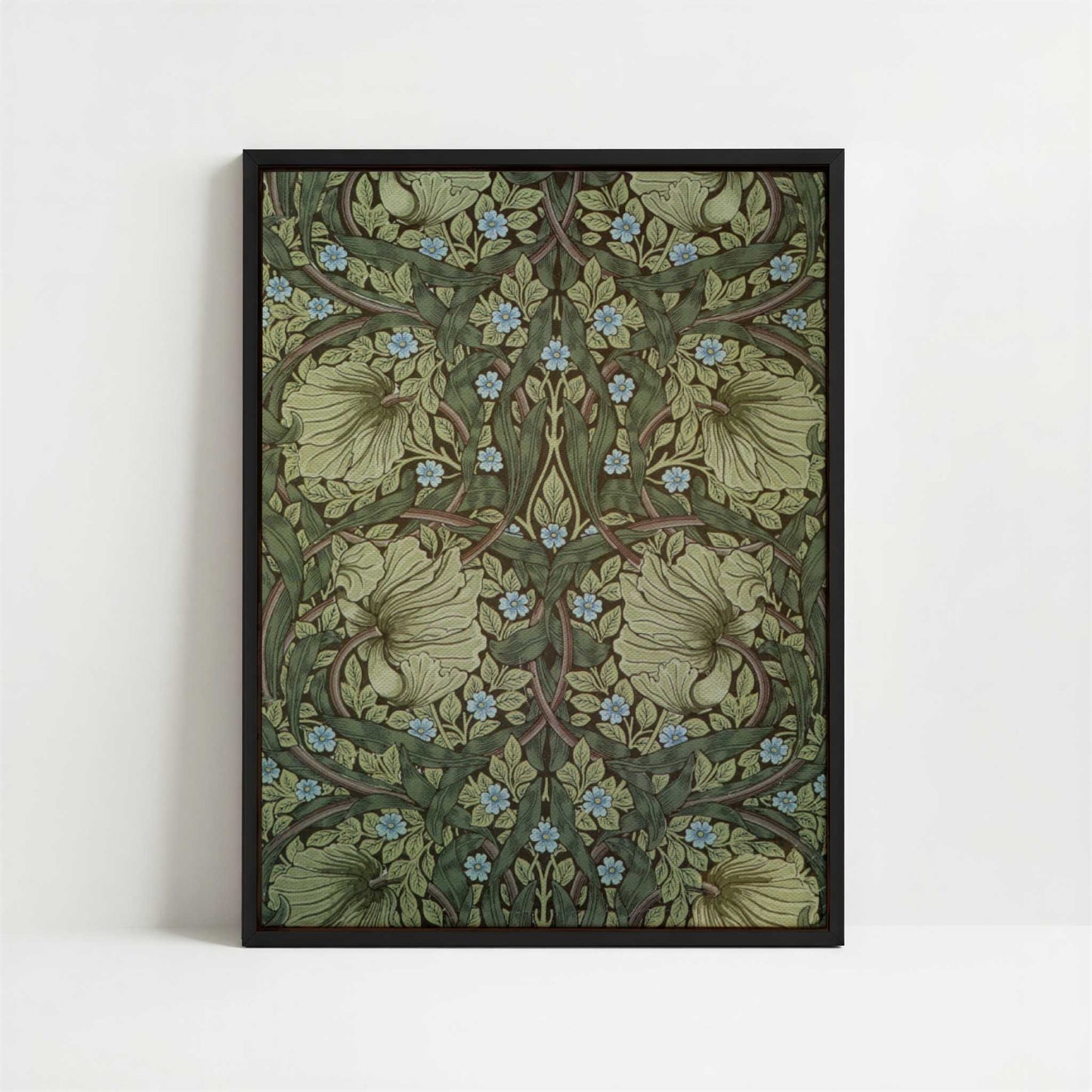 Framed Canvas - Framed canvas in black frame