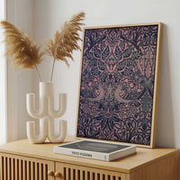 Framed Canvas - Framed canvas in a stylish interior setting