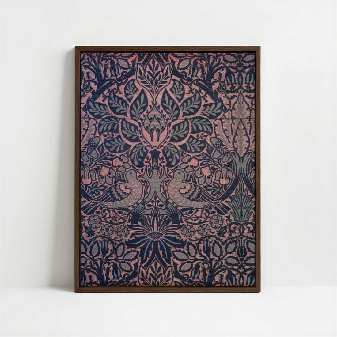 Framed Canvas - Framed canvas in dark wood color frame