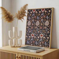 Framed Canvas - Framed canvas in a stylish interior setting