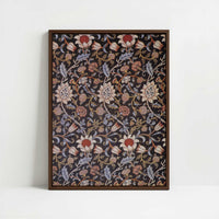 Framed Canvas - Framed canvas in dark wood color frame