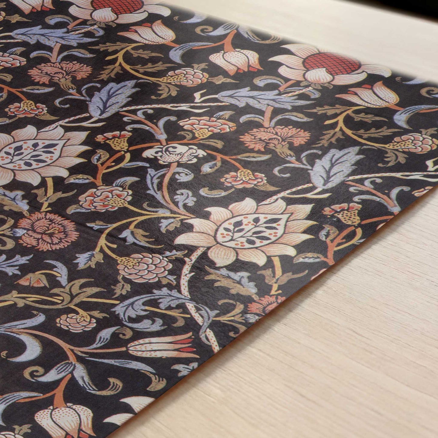 Evenlode (1883) by William Morris – Art Print - Close-up detail of the art print