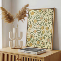 Framed Canvas - Framed canvas in a stylish interior setting