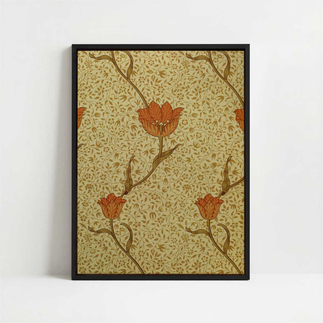 Framed Canvas - Framed canvas in black frame