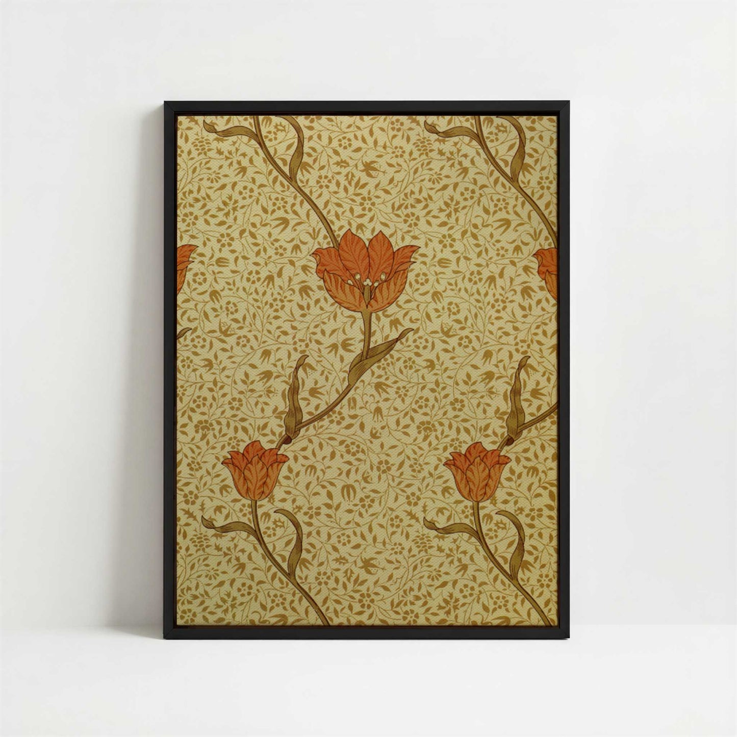 Framed Canvas - Framed canvas in black frame