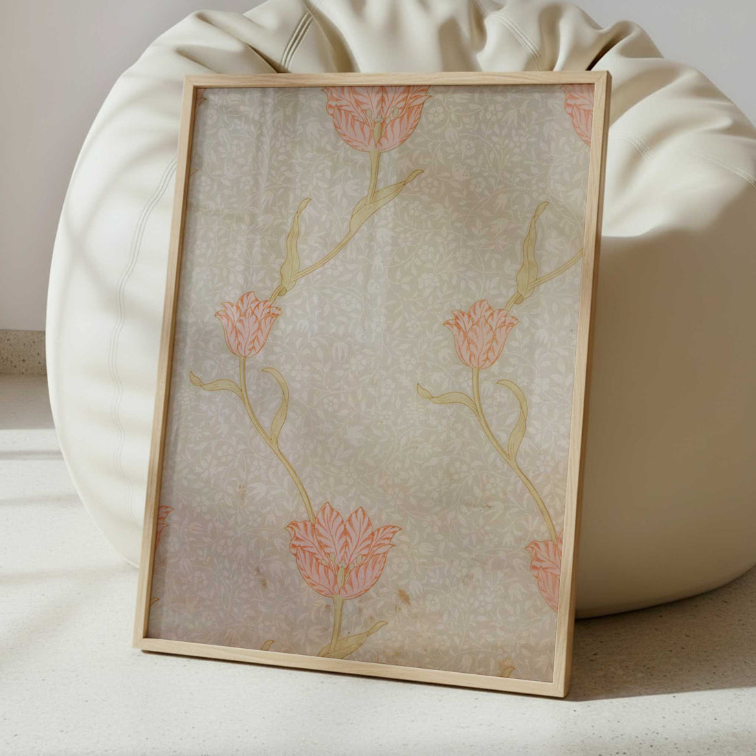 Garden Tulip Wallpaper-2 (1885) by William Morris – Art Print - Interior inspiration