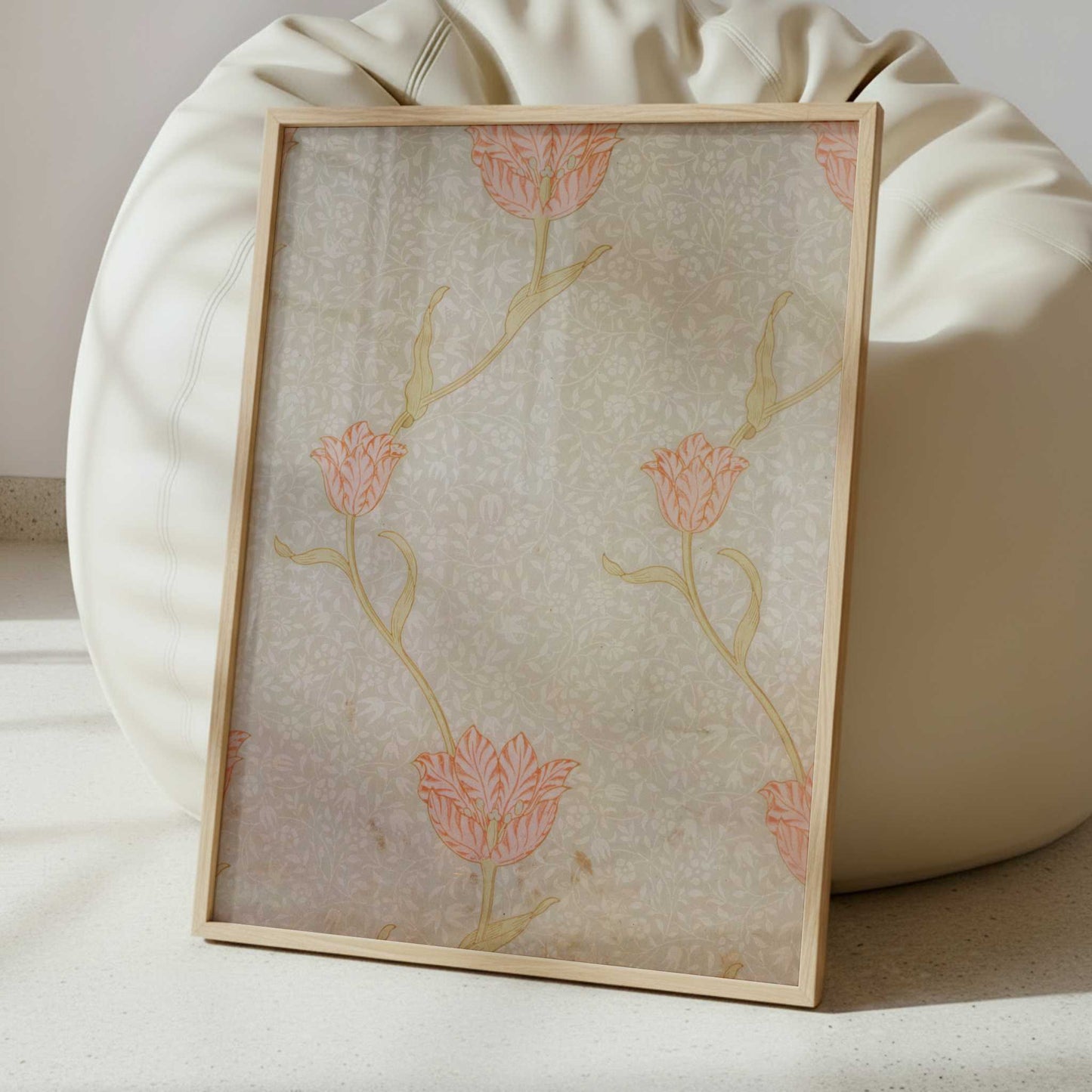 Garden Tulip Wallpaper-2 (1885) by William Morris – Art Print - Interior inspiration