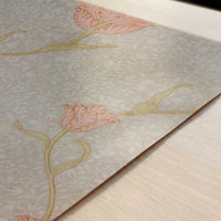 Garden Tulip Wallpaper-2 (1885) by William Morris – Art Print - Close-up detail of the art print