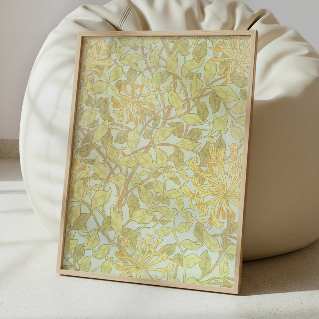 Honeysuckle (1883) by William Morris – Art Print - Interior inspiration