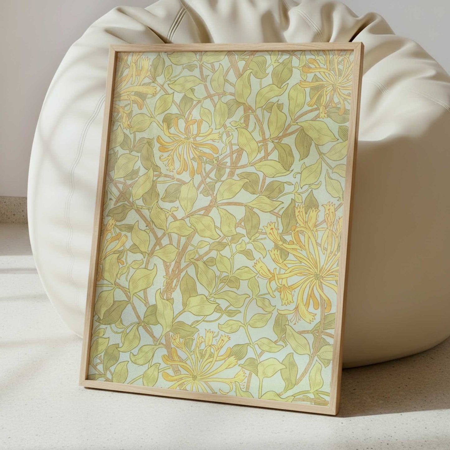 Honeysuckle (1883) by William Morris – Art Print - Interior inspiration