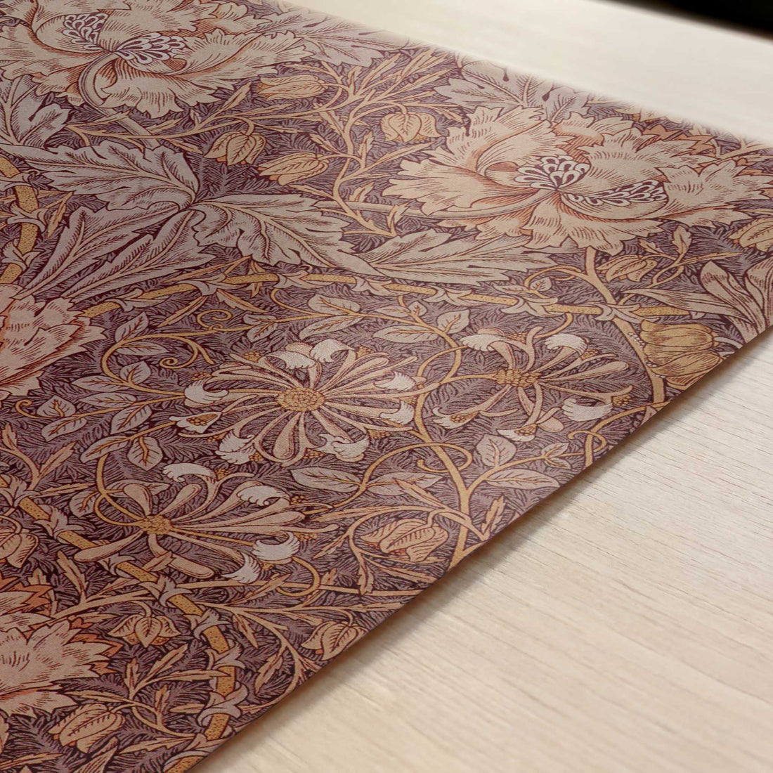 Honeysuckle (1876) by William Morris – Art Print - Close-up detail of the art print