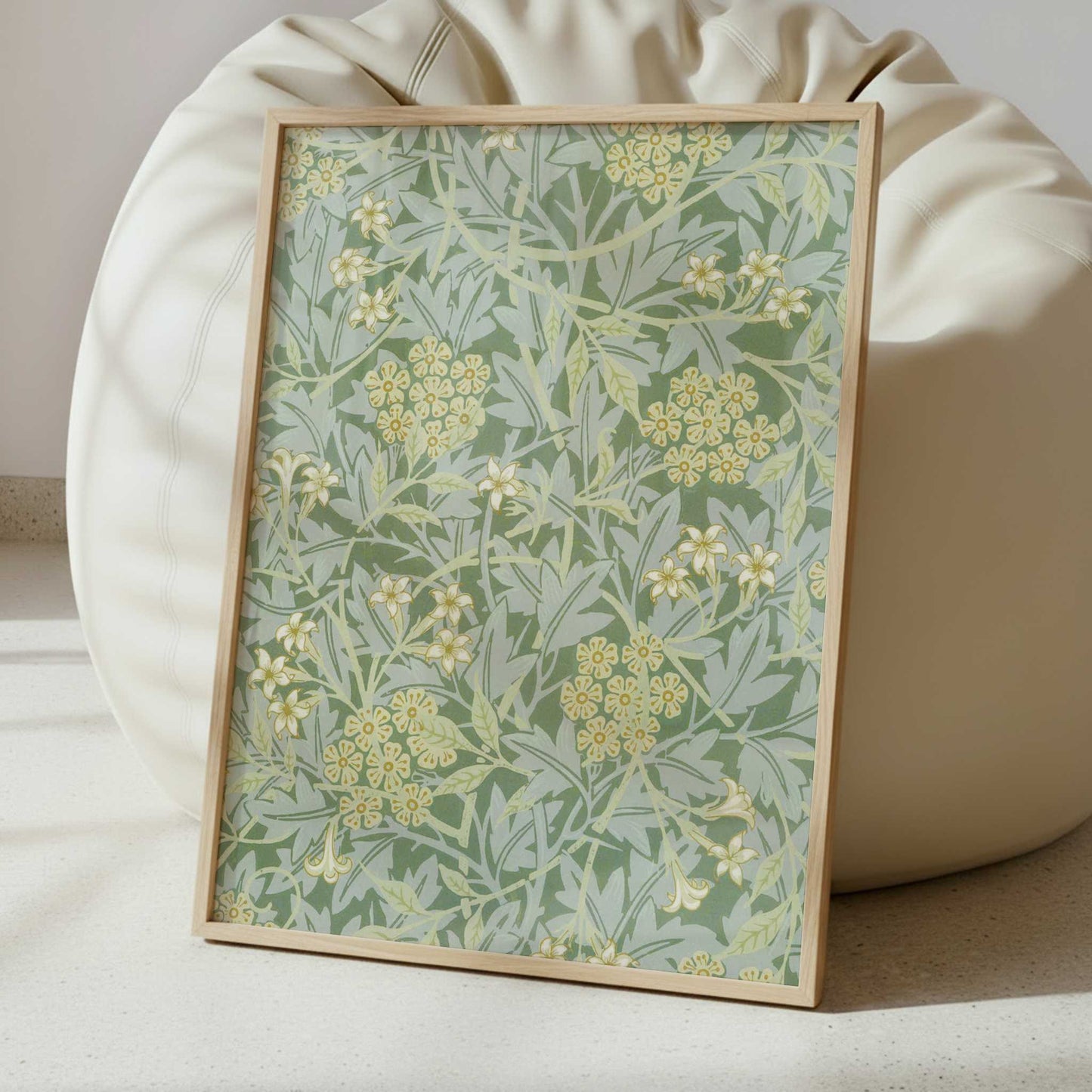 Jasmine Design (1872) by William Morris – Art Print - Interior inspiration