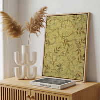 Framed Canvas - Framed canvas in a stylish interior setting