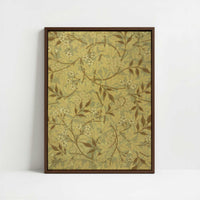 Framed Canvas - Framed canvas in dark wood color frame