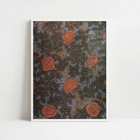 Lea Wallpaper (1880s) by William Morris – Art Print - Art print in white frame
