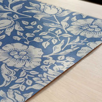 Mallow Design (1879) by William Morris – Art Print - Close-up detail of the art print