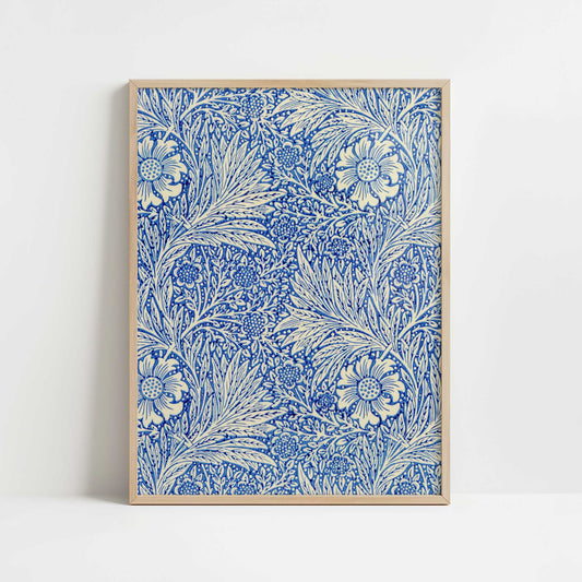 Marigold (1887) by William Morris – Art Print - Art print in oak frame
