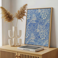 Framed Canvas - Framed canvas in a stylish interior setting