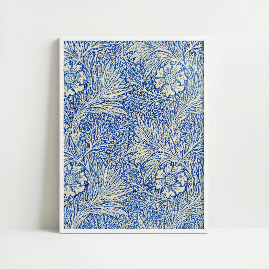 Marigold (1887) by William Morris – Art Print - Art print in white frame
