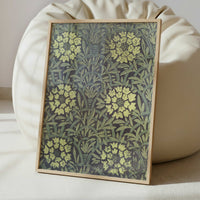 Printed Linoleum (1875) by William Morris – Art Print - Interior inspiration