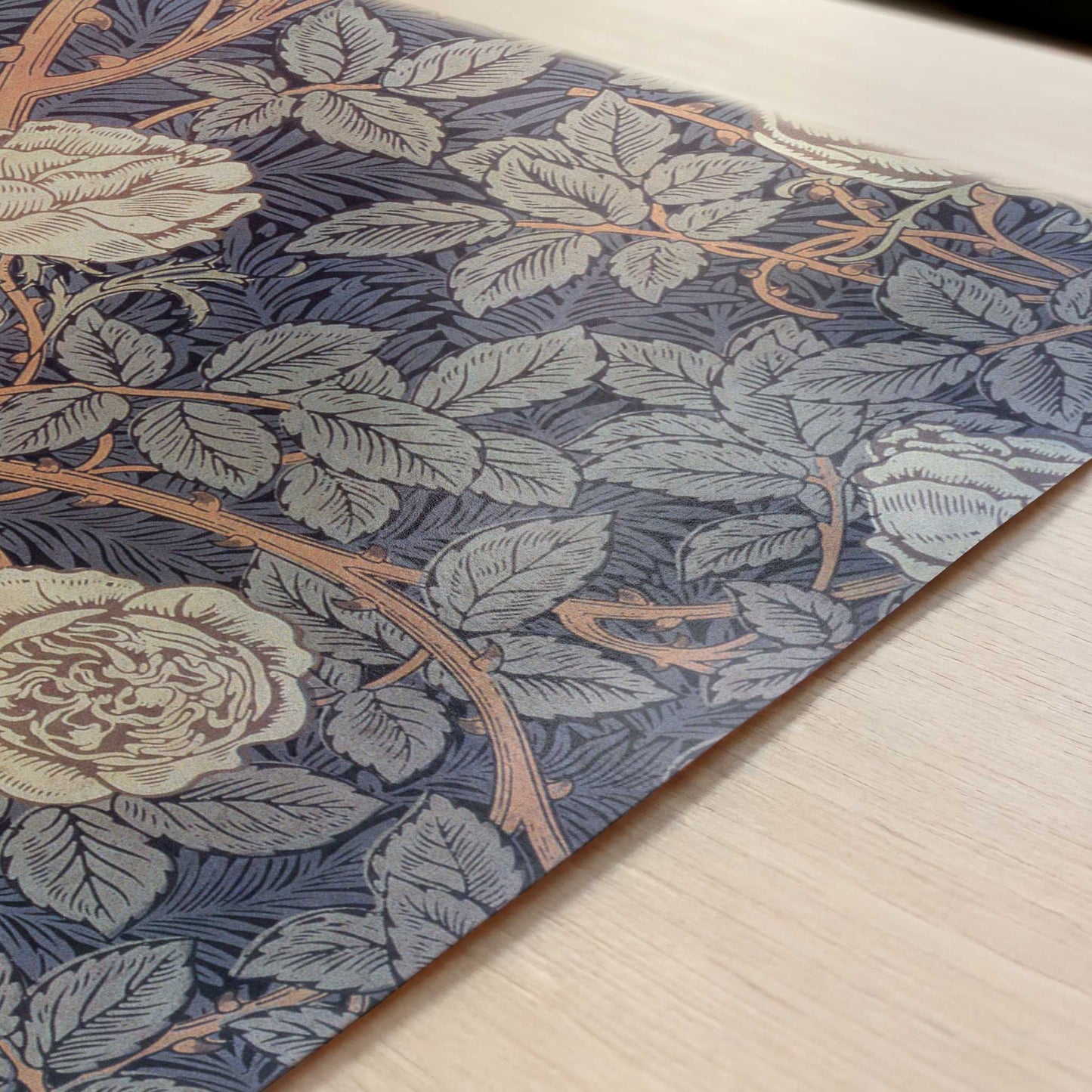 Rose (1880s) by William Morris – Art Print - Close-up detail of the art print