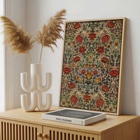 Framed Canvas - Framed canvas in a stylish interior setting