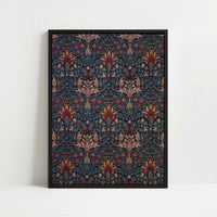 Framed Canvas - Framed canvas in black frame