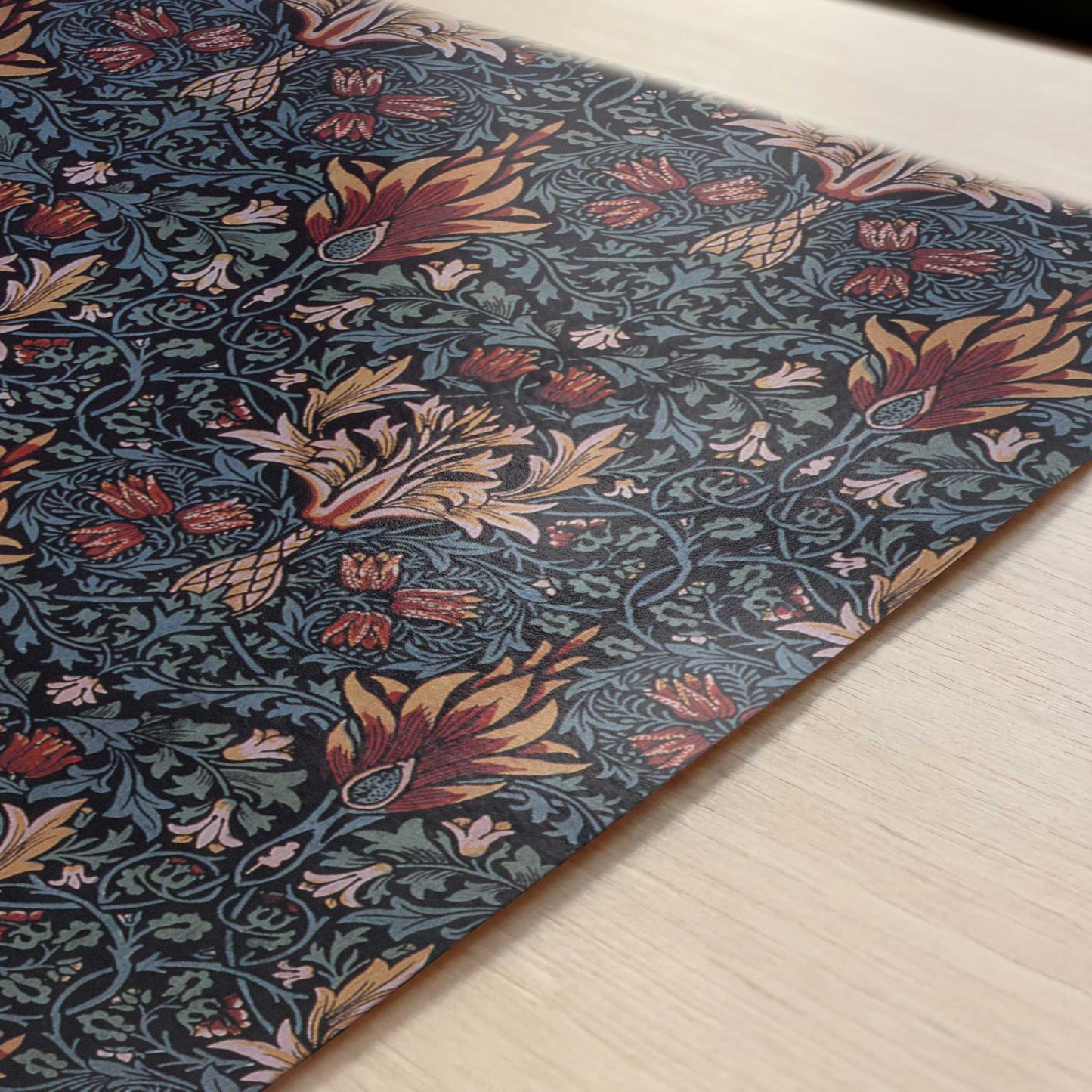 Snakeshead (1876) by William Morris – Art Print - Close-up detail of the art print