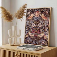 Framed Canvas - Framed canvas in a stylish interior setting