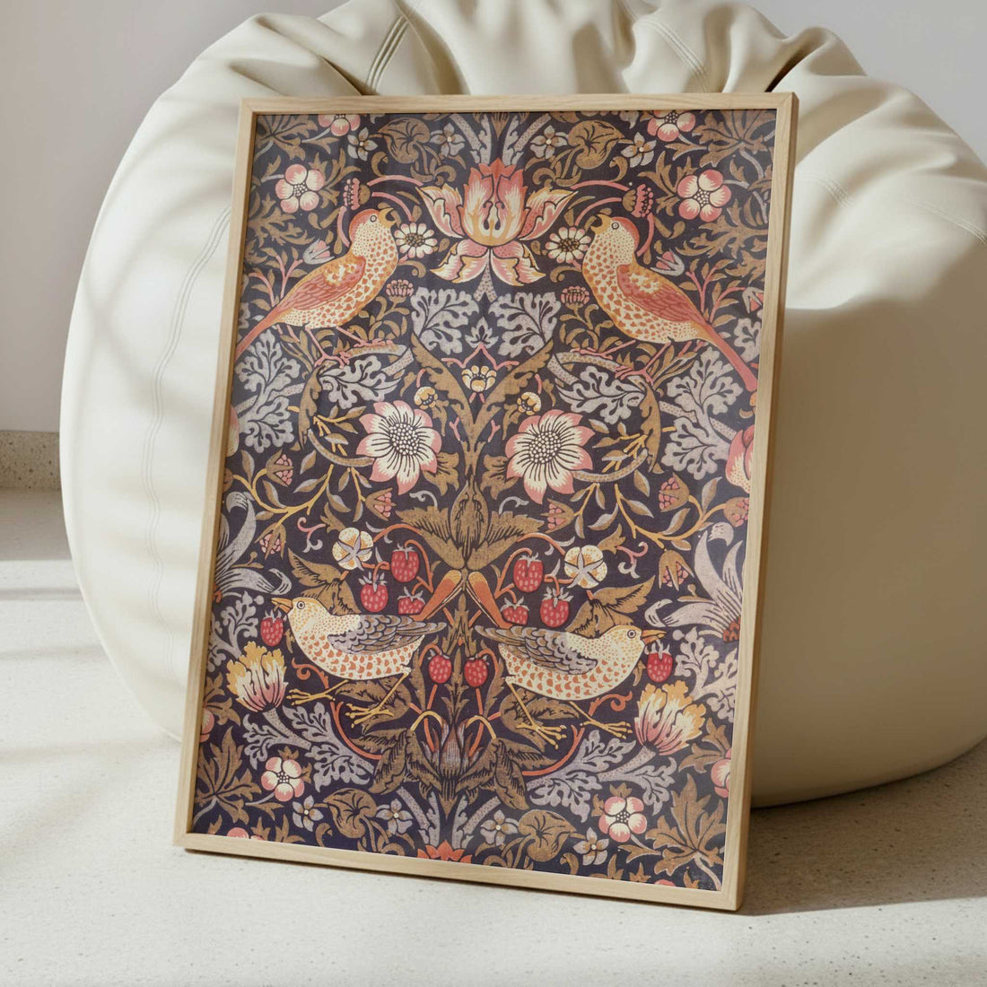 Strawberry Thief (1883) by William Morris – Art Print - Interior inspiration