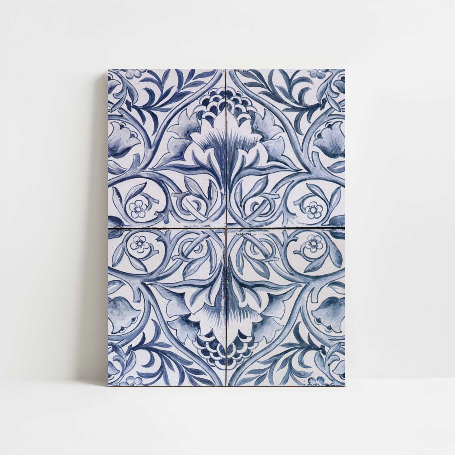Tile Design (c.1875) by William Morris – Art Print - Unframed art print