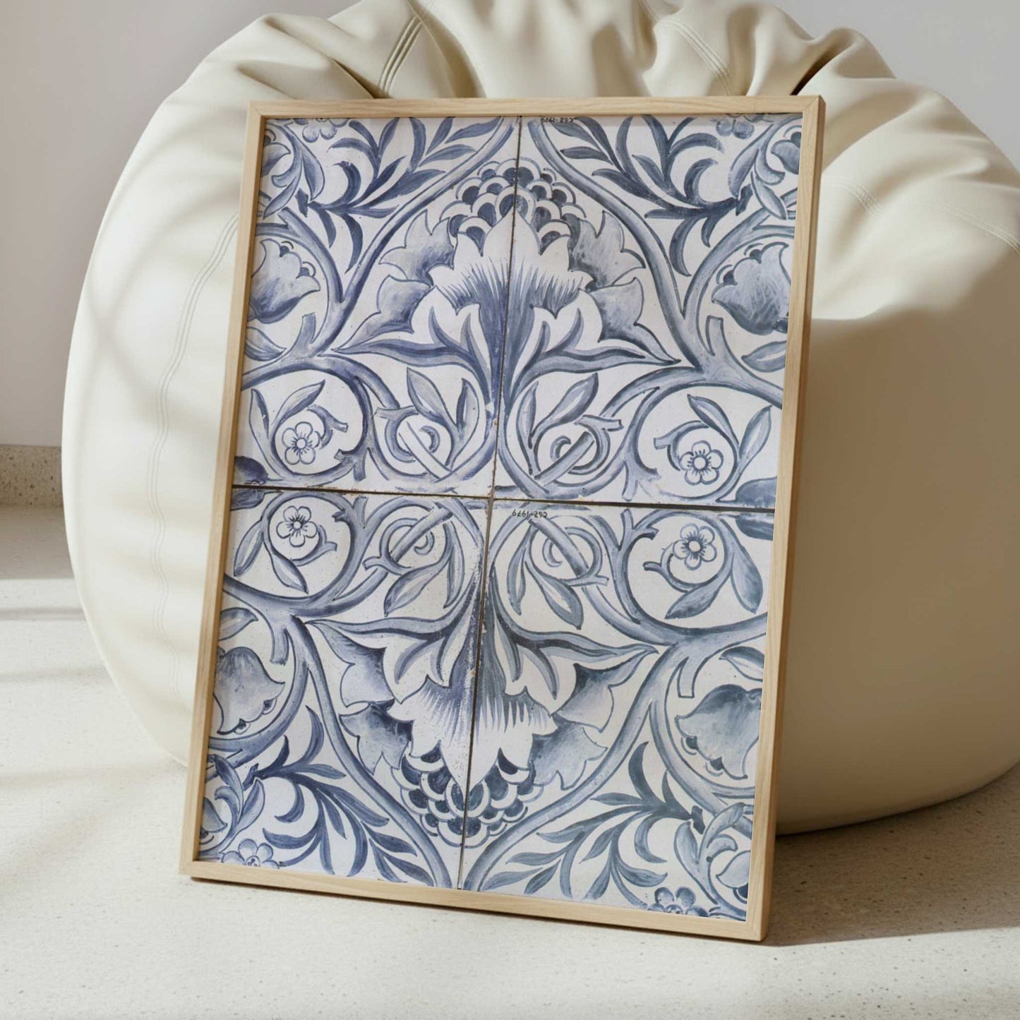Tile Design (c.1875) by William Morris – Art Print - Interior inspiration