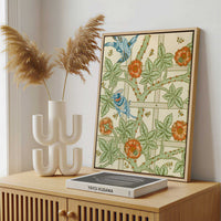 Framed Canvas - Framed canvas in a stylish interior setting