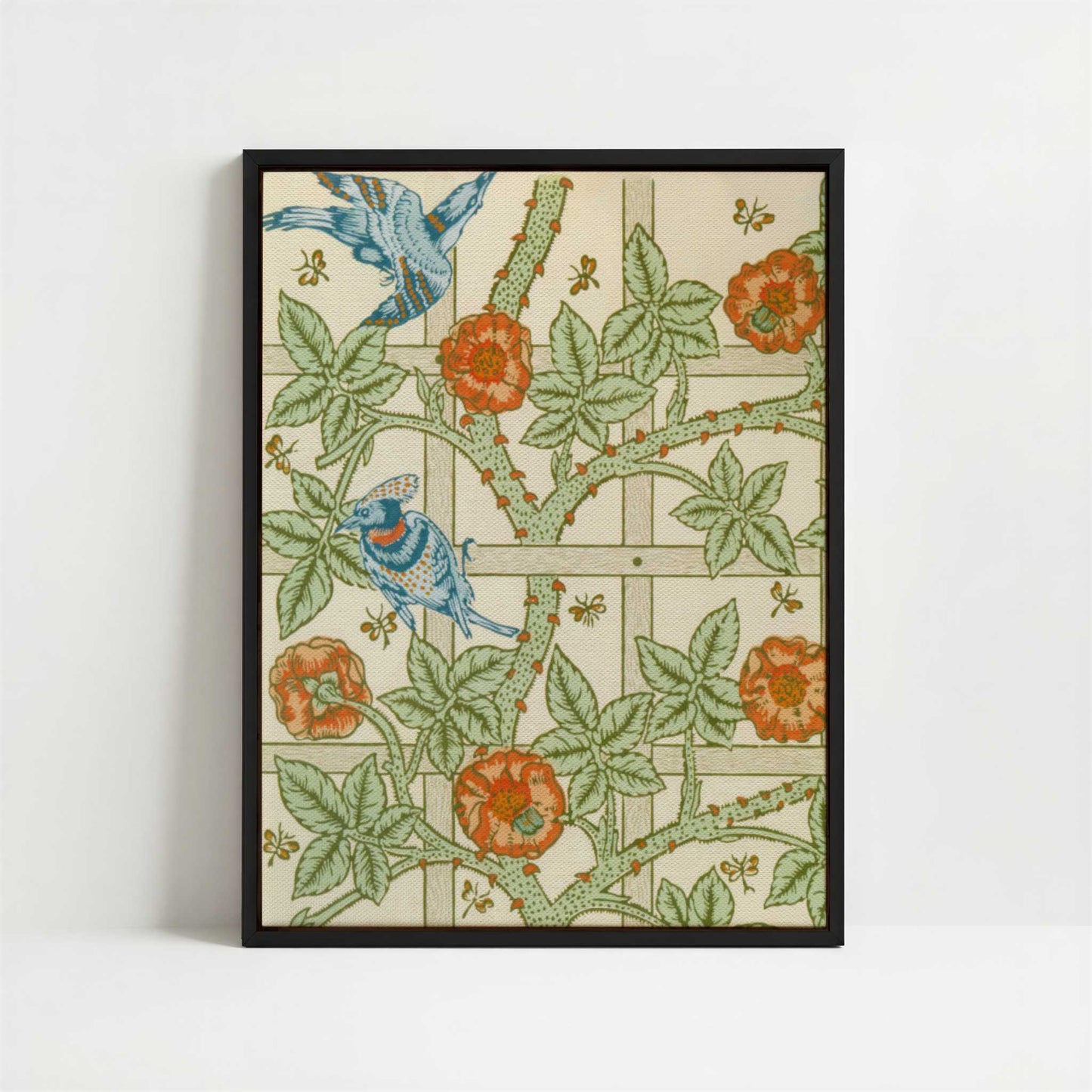 Framed Canvas - Framed canvas in black frame
