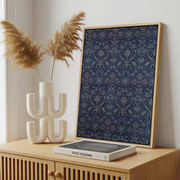 Framed Canvas - Framed canvas in a stylish interior setting