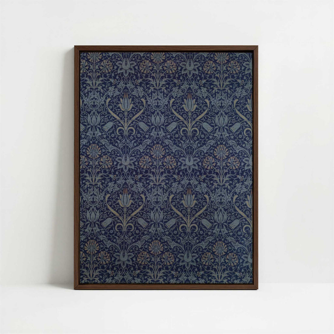 Framed Canvas - Framed canvas in dark wood color frame