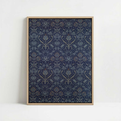 Framed Canvas - Framed canvas in oak color frame