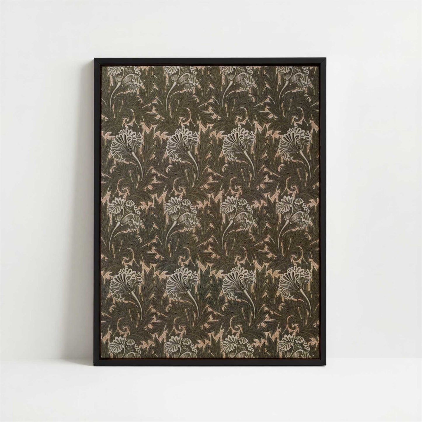 Framed Canvas - Framed canvas in black frame
