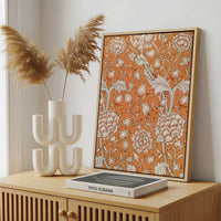 Framed Canvas - Framed canvas in a stylish interior setting