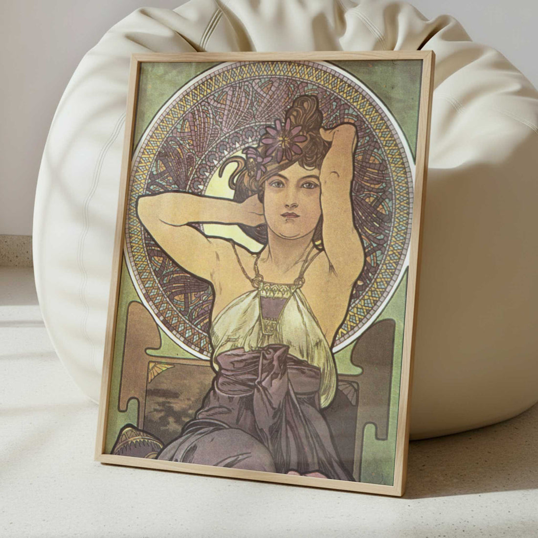 Amethyst (1900) by Alphonse Mucha – Art Print - Interior inspiration