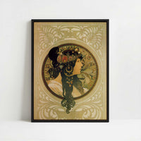 Framed Canvas - Framed canvas in black frame