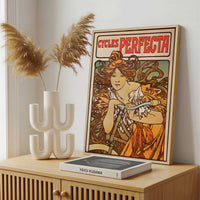 Framed Canvas - Framed canvas in a stylish interior setting