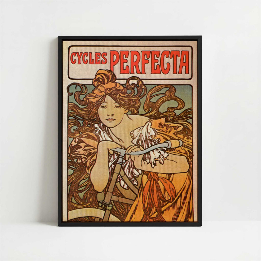 Framed Canvas - Framed canvas in black frame