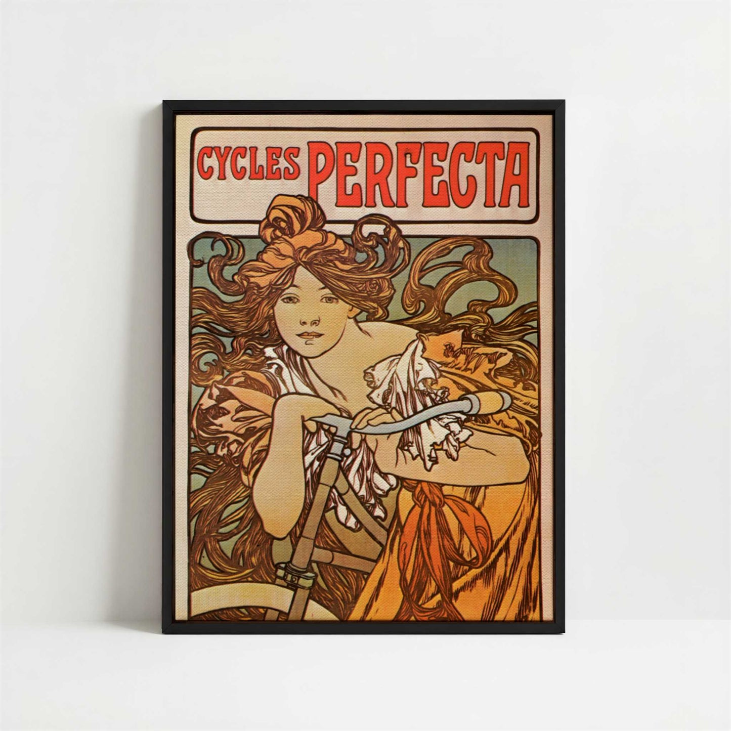 Framed Canvas - Framed canvas in black frame